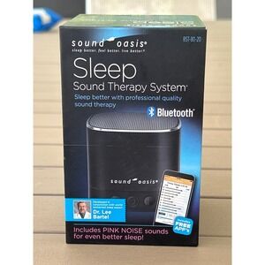 Sound Oasis Sleep Sound Therapy System BST-80-20 Bluetooth Pink Noise